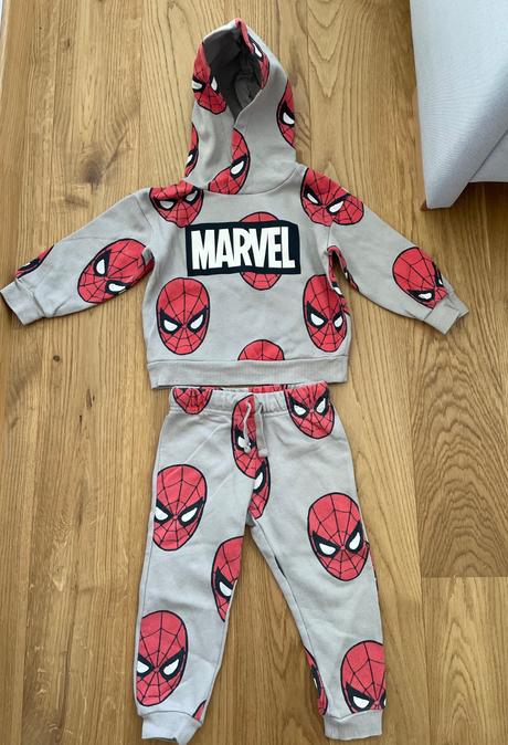 Marvel suprava teplaky a mikina, h&m,98