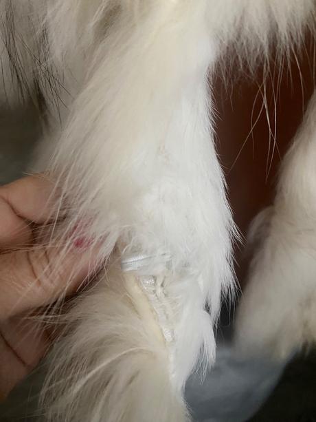 Luxusna vesticka s pravou kozusinkou m/l, m