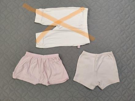 Letne bavlnene kratasky 86-98, 86