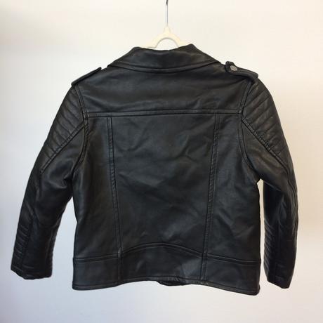 Bunda motorkárska dievčenská h&m č.110, 4-5y, h&m,110