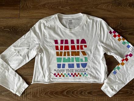 Crop top tričko vans, 158