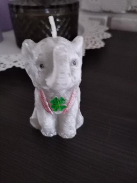 Darček sviečka slonik, 