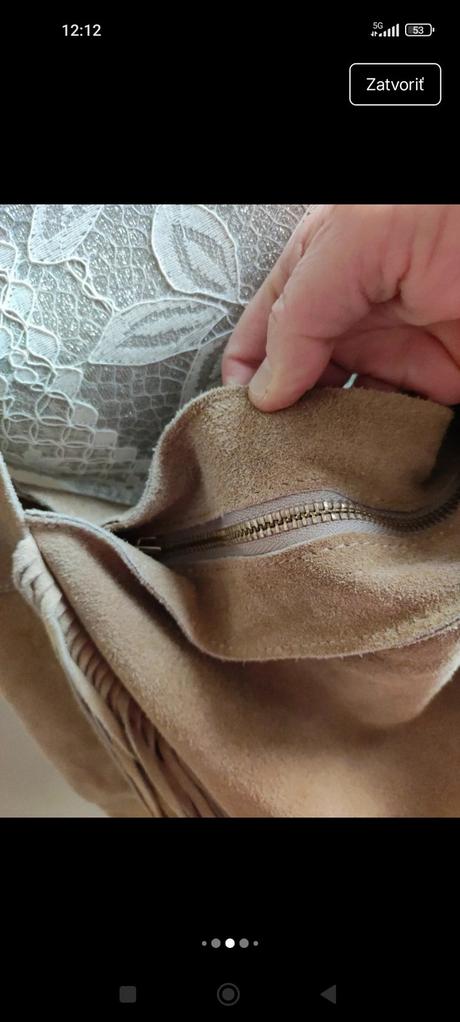 Dámska kabelka kožená, 