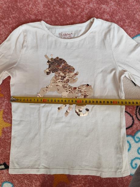 Krásne tričko jednorožec, c&a,128