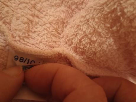 Župan froté dievčenský, 104