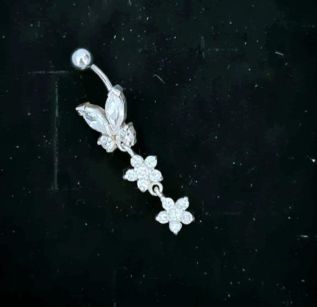 Strieborný piercing, 