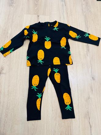 Suprava tricko a leginy ananas, lindex,86