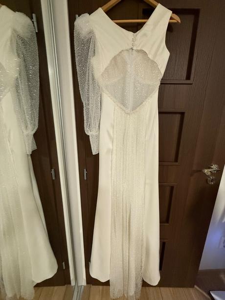 Šaty s, farba ivory, 164