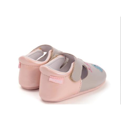 Detské capačky dd step sivo rúžové, d.d.step,19 / 21 / 23