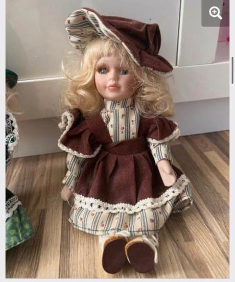 Porcelanove babiky - 4 menšie, 