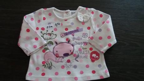 Tričko veľ. 0-3m., 62