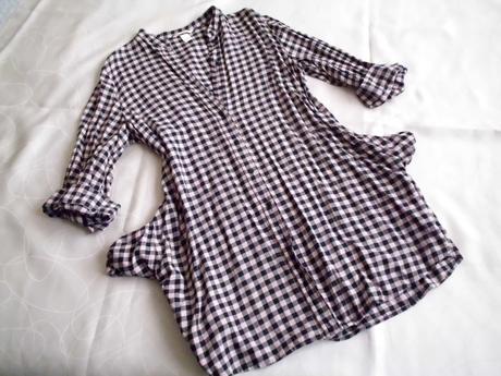 Tunika kocka m-l, h&m,l