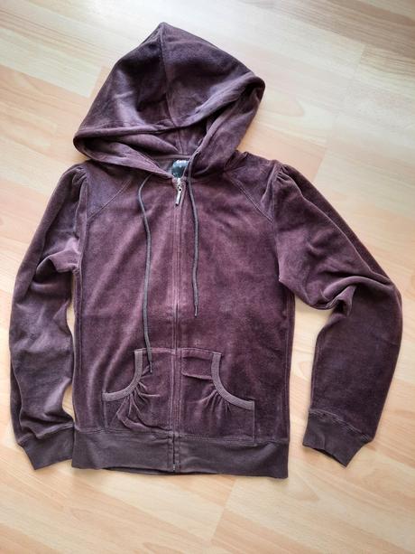 Dámska mikina velúrová, gate,s