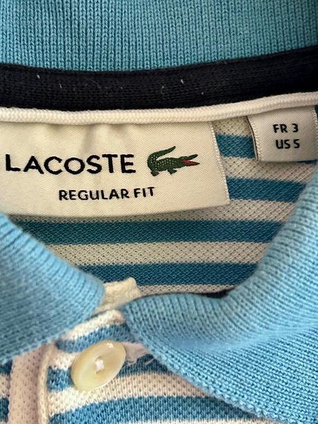 Pánska polokošeľa zn.lacoste limit.edícia č.m, lacoste,m