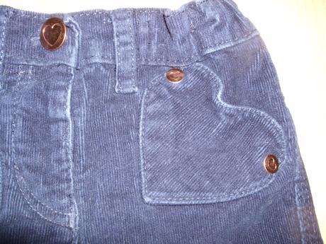 Elastické kordové nohavice tu- nenosené, tu,80