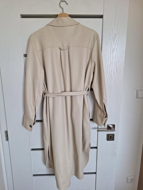 Koženkové šaty / kabát, zara,m