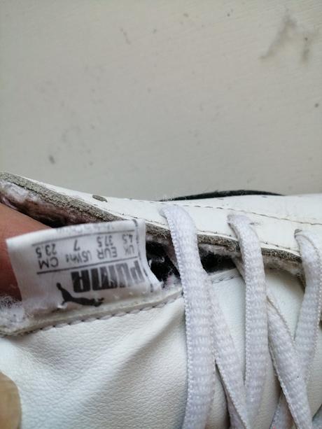 Botasky dievčenské puma bielo čierne vel. 37,5, puma,37
