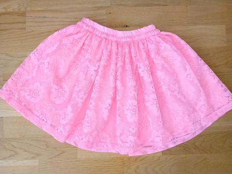 Čipkovaná neon suknička, pepco,116