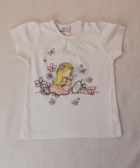 Dievčenské tričká - 3ks, h&m,86