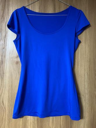 Modre tričko / top, m / s / xs
