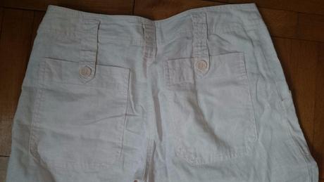 Lanove 3/4 nohavice, h&m,38