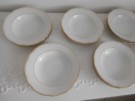 Bohémia taniere -55, čechoslovákia porcelán 6+6,, 