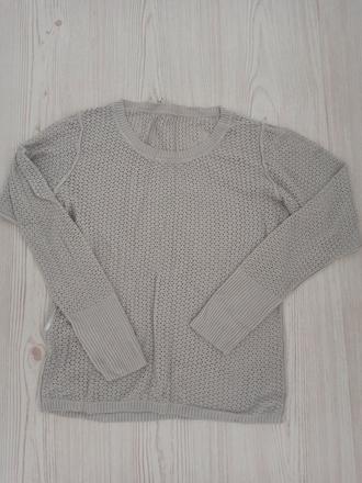 Svetrík dierkovaný, sieťovaný, s