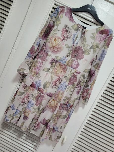 Booho šaty kvetované, 