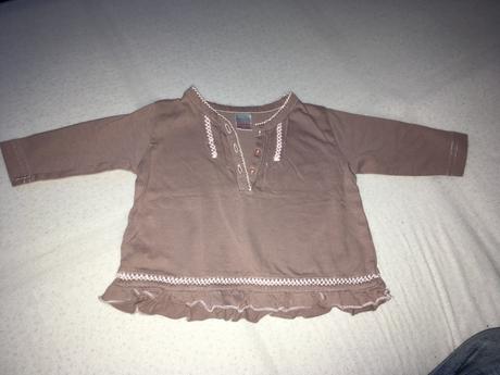 Volánikové tričko / tunika strih do a č.56, next,56