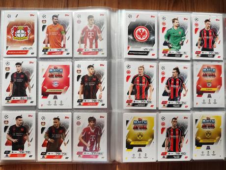 Futbalové kartičky match attax 2025/26,