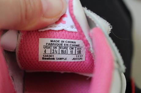 Tenisky reebok veľ. 19,5, reebok,19