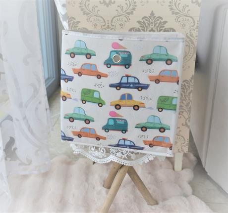 Úložný detský box-autíčka, 