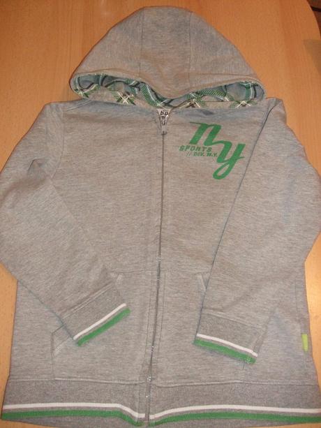 Sivá melírovaná mikina zn. b.p.c., 128