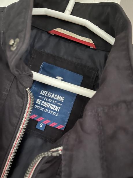 Tmavomodrá bunda panska/ jarna bunda, tom tailor,s