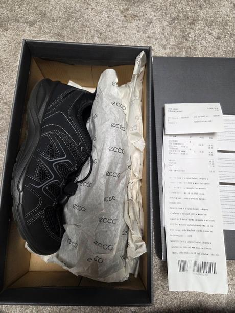 Turisticko športová obuv, ecco,36