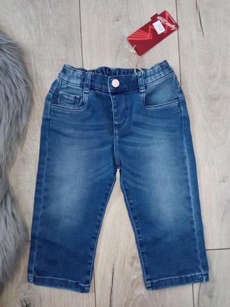 Dievčenské rifle modré original marines (12 mes.), original marines,80