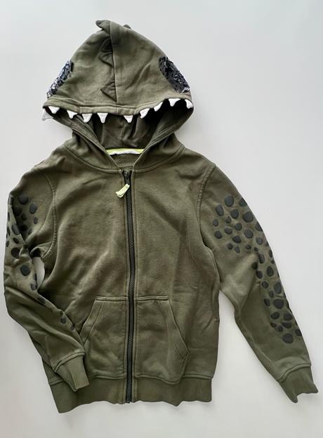 Mikina dinosaurus, h&m,140