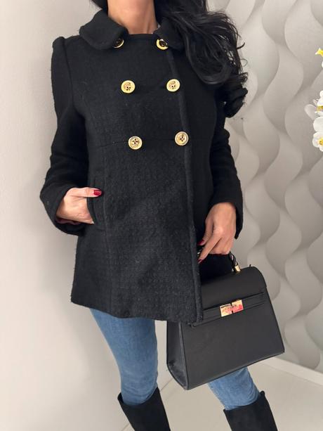 Juicy couture - vlnený kabát, m