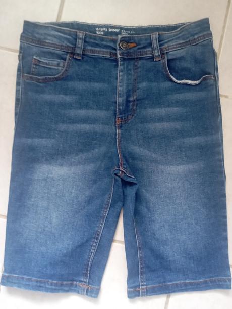 Riflové šortky kraťase, denim co,152