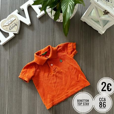 Polokošeľa, benetton,86