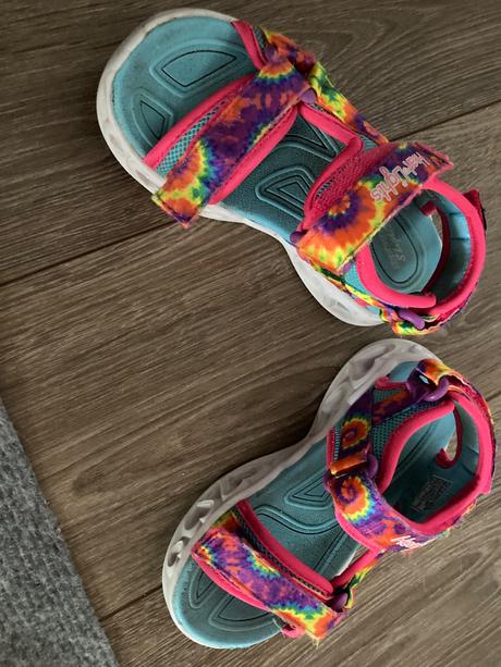 Skechers heart lights sandále, skechers,25