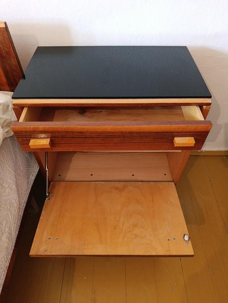 Retro nábytok do spálne, 