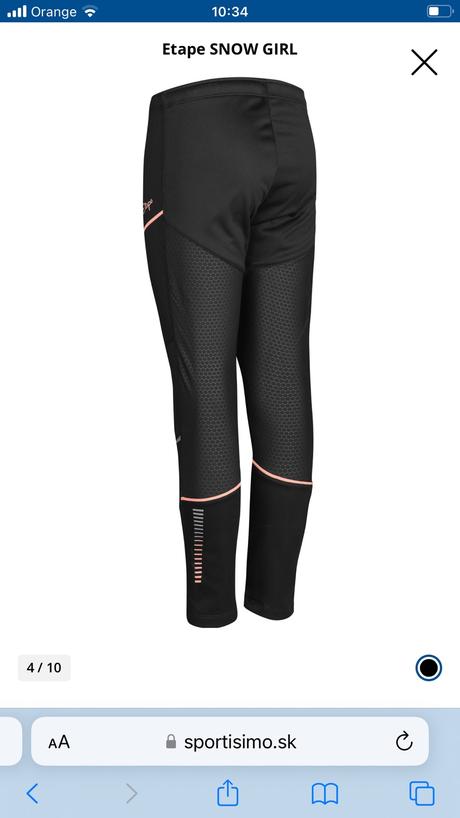 Zateplené nohavice, 152