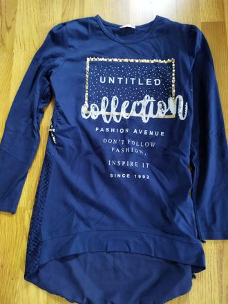 Predĺžené tričko s dlhým rukávom, 176