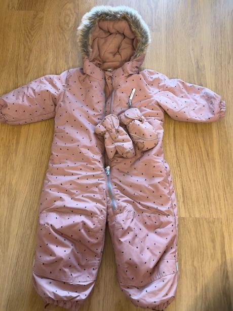 Zimný overal, h&m,86
