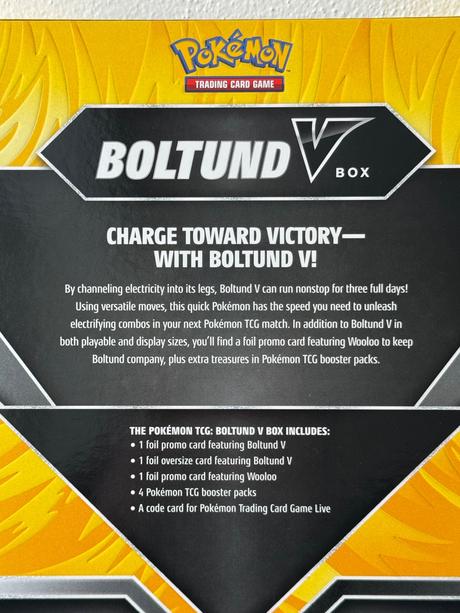 Pokemon boltund v box, 