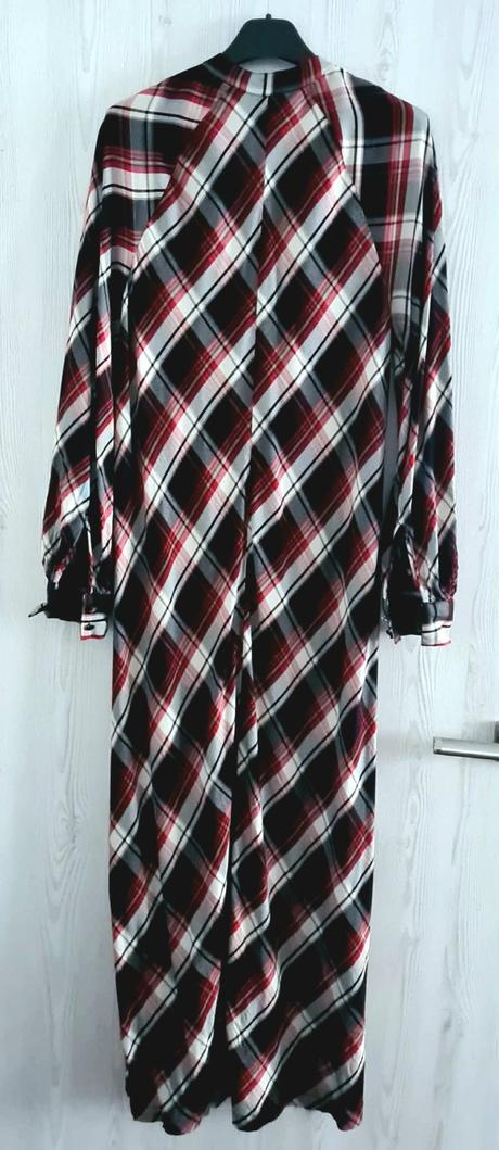 Kárované šaty, h&m,s