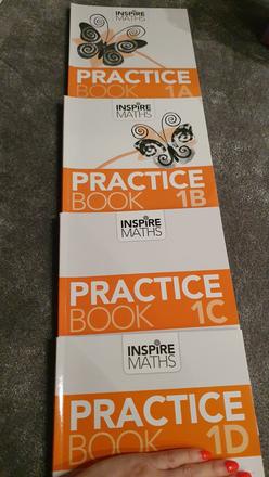 Practice book inspire maths 1abcd, 
