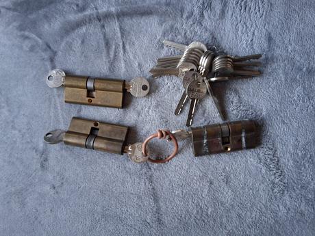 Fabka zámok kľúč dvere vložka, 