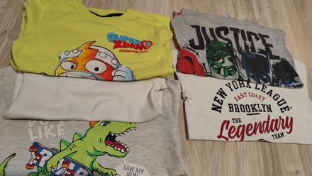 5 kusov tričiek, 122